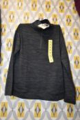 *Mondetta Black Bushed Jacquard Top Size: S