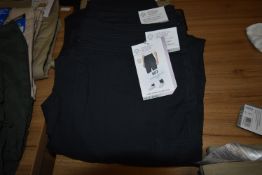 *Mondetta Black Lined Cargo Trousers Size: 12