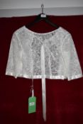 *Elena Ferrara Annie Lace Topper Size: 10 RRP: £400