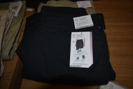 *Mondetta Black Lined Cargo Trousers Size: 12