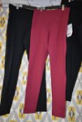 *Lole Fuchsia Leggings with Pockets Size: M