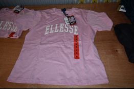 *Ellesse Lady’s Pink T-Shirt Size: M