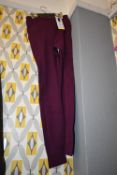 *Mondetta Plum Bushed Jacquard Legging Size: S