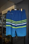 Spyder Blue Swim Shorts Size: 11-12 years