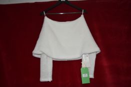 *Bianco Bvento Wool Off The Shoulder Shrug Size: 12 RRP: £280