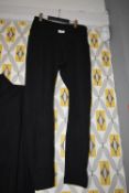 *Mondetta Black Brushed Jacquard Leggings Size: L
