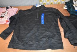 *Mondetta Charcoal Half Zip Top Size: L