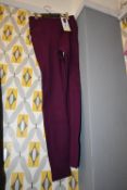 *Mondetta Plum Bushed Jacquard Legging Size: S