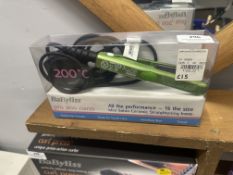 BaByliss Pro 200 Nano Ceramic Straightening Iron