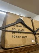 *Box of Black Coat Hangers