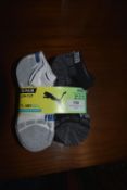 Ten Pairs of Puma Dry Cell Kid’s Trainer Socks Size: 12-1.5