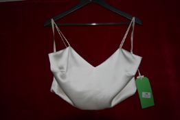 *Elena Ferrara Tula Short Camisole Top Size: 14 RRP: £375