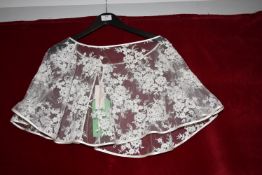 *Elena Ferrara Betty Lace Topper One Size RRP: £250