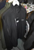 *Calloway Black Half Zip Golf Top Size: M