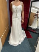 *Amanda Wyatt Gabby Wedding Gown in Ivory Size: 18