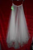 *Elena Ferrara Tilley Tulle Overskirt Size: 12 RRP: £450