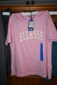 *Ellesse Lady’s Pink T-Shirt Size: L