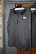 *Under Armour Men’s Charcoal Half Zip Top Size: L