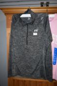 *Under Armour Men’s Charcoal Half Zip Top Size: L