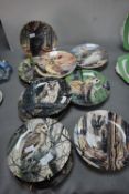 Fifteen Danbury Mint Majesty of Elves Wall Plates