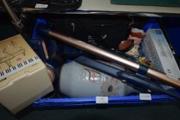 Mixed Lot Including Toby Jugs, Vase, Electricals,