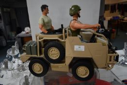 Action Man Armoured Vehicle with Two Figures