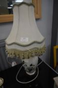 Masons Ironstone Chartreuse Pattern Table Lamp