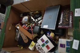 Vintage Collectibles Including Thermometers, Light