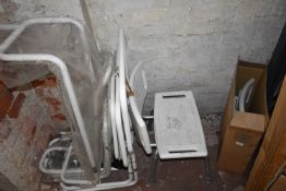*Shower Chairs, and Assorted Metal Rail Bed Supports