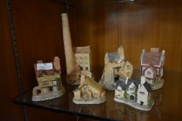Miniature Cottage and Mills by David Winter