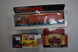 Diecast Trucks Including Corgi Fire Support Vehicl