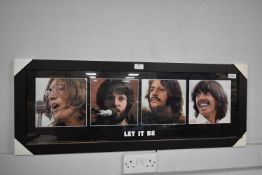 The Beetles Let It Be Framed Photo Print