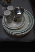 Assorted Alfred Meakin Dinnerware, Salt & Pepper P