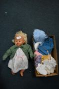 Vintage Tint Tears Doll with Clothing