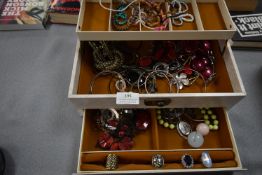 Jewellery Boxes and Contents