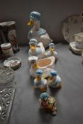 Decorative Pottery Duck Ornaments