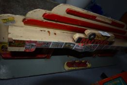 Vintage Wooden Toy Garage