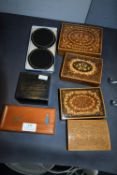 Decorative Wooden Boxes, Coasters, etc.