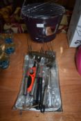 Portable Barbecue plus Utensils