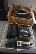 Assorted Vintage Car Radios etc.