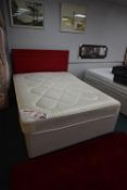 *Sleep Times Double Divan Bed 4'6