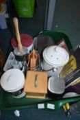 Kitchenware, Storage Canister, Draft Excluder, etc