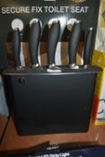 *6pc Chef’s Knife Block Set