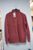 *Nautica Maroon 1/4 Zip Jumper Size: M