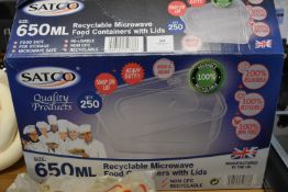 *200+ Satco Microwaveable Food Containers