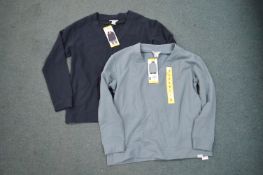 *Two Orvis V-Neck Jumpers