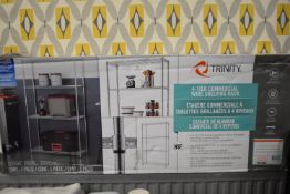*Trinity Four Tier Commercial Wire Shelving Rack