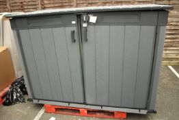 *Keter Horizontal Storage Shed