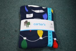 Carter's Kid's 4pc Sleepwear Set Size: 4T