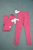 *2x Tuffs Active Leggings with Pockets Size: S